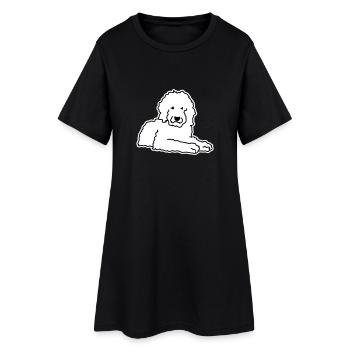 Goldendoodle - Robe T-shirt Femme - noir - Devant