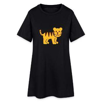 Tiger - Women’s T-Shirt Dress - black - Front