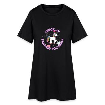 Je sucent Fantasy Football T-shirt Cadeau - Robe T-shirt Femme - noir - Devant