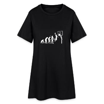 Evolution de basket-ball T-shirt - Robe T-shirt Femme - noir - Devant