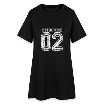 Mitrovice Mitrovica Albanie Kosovo cadeau 02 - Robe T-shirt Femme - noir - Devant