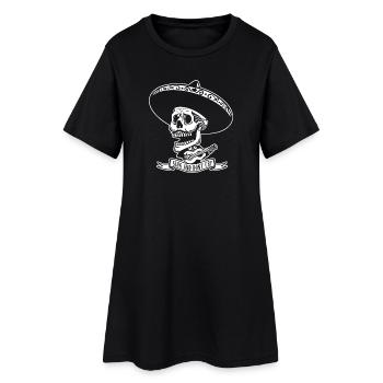 Chanter et ne pas pleurer - Robe T-shirt Femme - noir - Devant