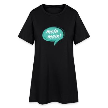 good Morning - Women’s T-Shirt Dress - black - Front