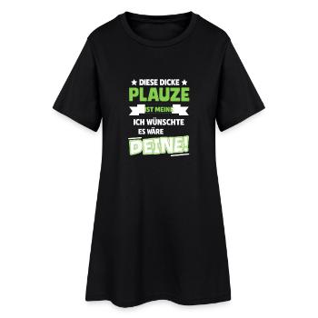 Graphique de dicton humoristique pour les amis - Robe T-shirt Femme - noir - Devant
