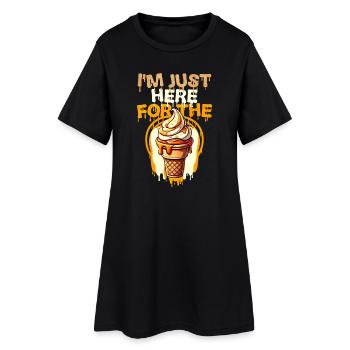 Eiscreme Spritz mit Humor - Women’s T-Shirt Dress - black - Front