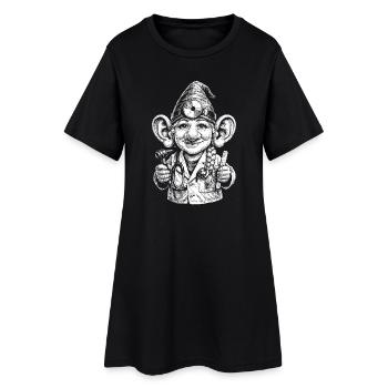 Goblin Doctor - Women’s T-Shirt Dress - black - Front
