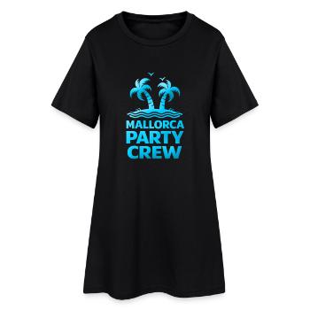Mallorca Party Crew - Robe T-shirt Femme - noir - Devant