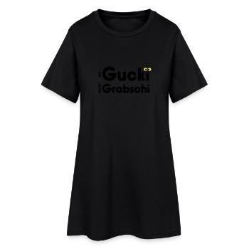 Only Gucki - not grave ski - Women’s T-Shirt Dress - black - Front