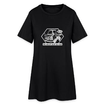 IFA LKW Multicar M22 - Frauen T-Shirt-Kleid - Schwarz - Vorne