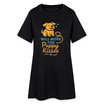 Adoption Day Pet Rescue Shelter - Women’s T-Shirt Dress - black - Front