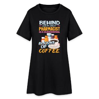 Pharmacist Pharmaceutical Technical - Women’s T-Shirt Dress - black - Front
