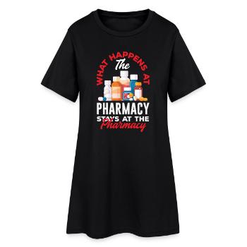 Pharmacist Pharmaceutical Technical - Women’s T-Shirt Dress - black - Front