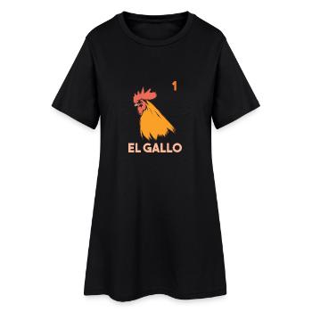 LOTERÍA El Gallo Loterie Coq jeu de chance - Robe T-shirt Femme - noir - Devant