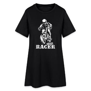 Caferacer Retro Racer Custom Biker Icon - Robe T-shirt Femme - noir - Devant