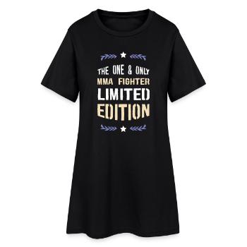 Un seul combattant de MMA en édition limitée - Robe T-shirt Femme - noir - Devant