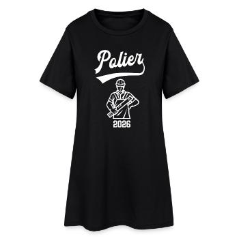 Foreman 2026 Training Occupation Construction Manager Construction Worker - Women’s T-Shirt Dress - black - Front