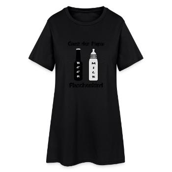 Flaschenkind - Full Papa - Women’s T-Shirt Dress - black - Front