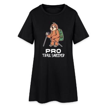 Jungle Dweller Sloth Mammal Statement Zoo - Robe T-shirt Femme - noir - Devant
