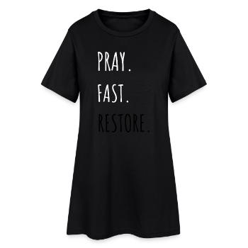 Restoration - Women’s T-Shirt Dress - black - Front