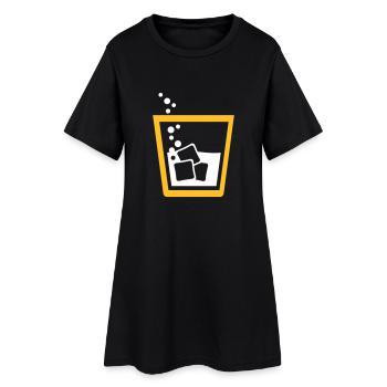 Whisky - Cadeau pour Männertag - Robe T-shirt Femme - noir - Devant