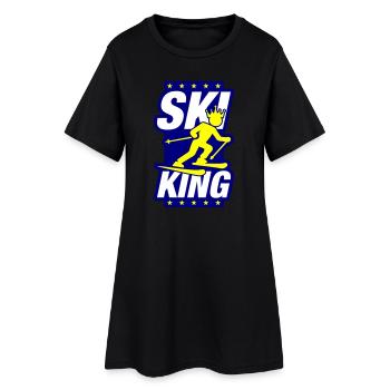 Ski King - Robe T-shirt Femme - noir - Devant