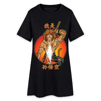 I am Sun Wukong - Robe T-shirt Femme - noir - Devant