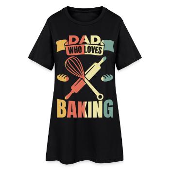 Baker Father - Women’s T-Shirt Dress - black - Front