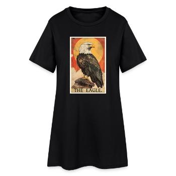 Aigle - Robe T-shirt Femme - noir - Devant