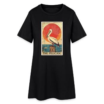 Pelicans Pelican - Women’s T-Shirt Dress - black - Front