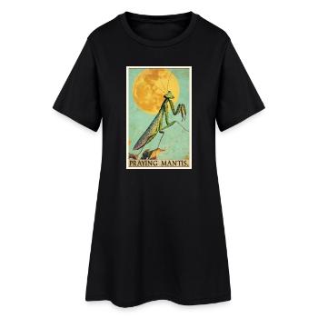 Mantes religieuses Mantes religieuses - Robe T-shirt Femme - noir - Devant