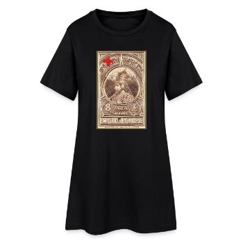 Haile Selassie I Jah Rastafari Rasta Reggae Racines - Robe T-shirt Femme - noir - Devant