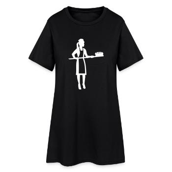 Baker - Women’s T-Shirt Dress - black - Front