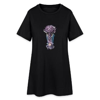 Mind Power - Women’s T-Shirt Dress - black - Front