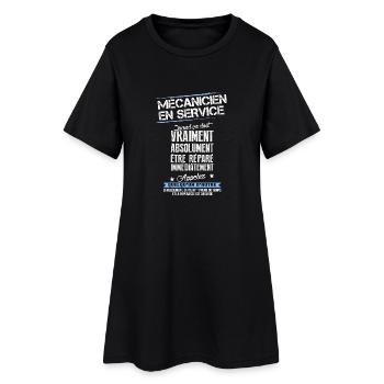 Mécanicien: Appelez quelqu'un d'autre - Robe T-shirt Femme - noir - Devant