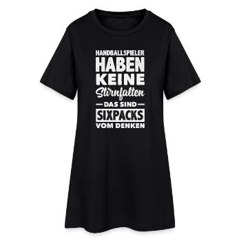 Handball Joueurs Handball Handball Cadeaux - Robe T-shirt Femme - noir - Devant