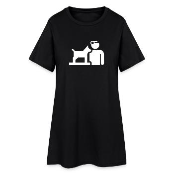 Vétérinaire - Robe T-shirt Femme - noir - Devant