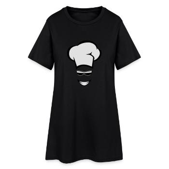 Faire cuire des lunettes de soleil de cuisson - Robe T-shirt Femme - noir - Devant