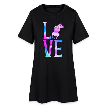Aquarelle Chihuahua Chihuahueño - Robe T-shirt Femme - noir - Devant