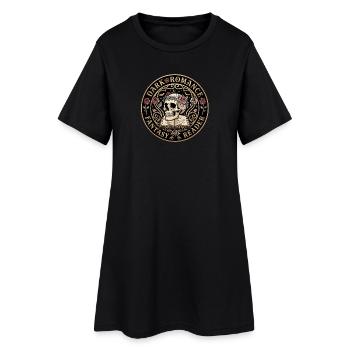 Romance sombre - Robe T-shirt Femme - noir - Devant