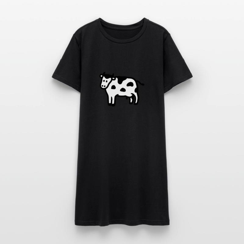 Mucca Vestito T-shirt donna