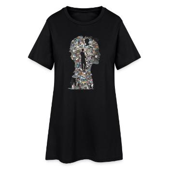 The Human Puzzle - Women’s T-Shirt Dress - black - Front