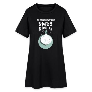 Math Math Teacher Saying Math Teacher Funny - Women’s T-Shirt Dress - black - Front