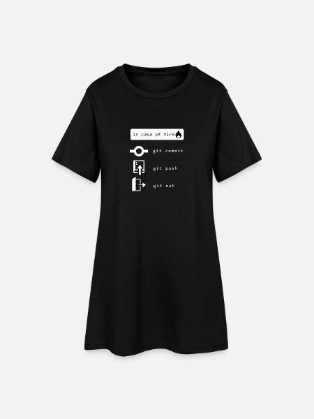Programmeurs, développeurs, informaticiens, développeurs - Robe T-shirt Femme - noir