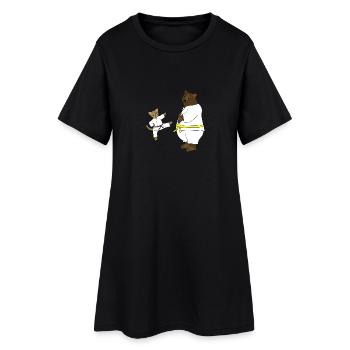 taekwondo - Robe T-shirt Femme - noir - Devant