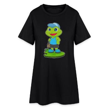 Sac bandoulier de randonnée Frog Hiker - Robe T-shirt Femme - noir - Devant