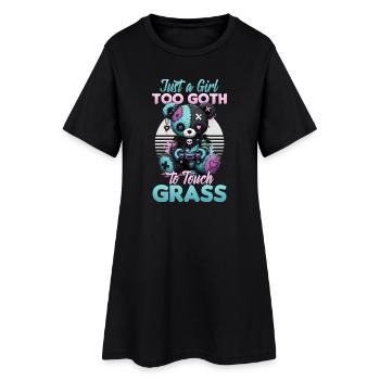 Pastel Goth Soft Goth Gaming Gamer - Robe T-shirt Femme - noir - Devant