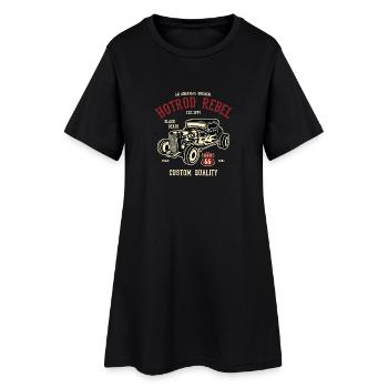 Hot Rod Rebel 2 - Robe T-shirt Femme - noir - Devant