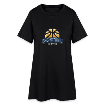 Équipe de cadeau de sport de basketball - Robe T-shirt Femme - noir - Devant