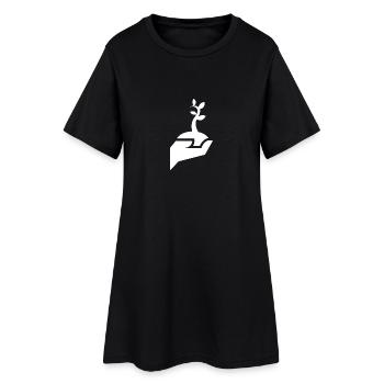 flower of Life - Women’s T-Shirt Dress - black - Front