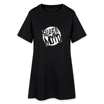 Supermoto Chain Wreath - Women’s T-Shirt Dress - black - Front